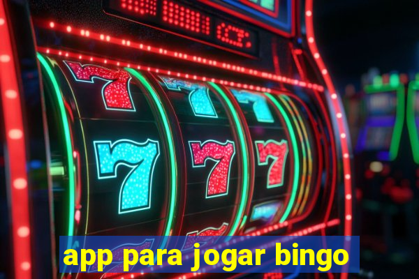 app para jogar bingo